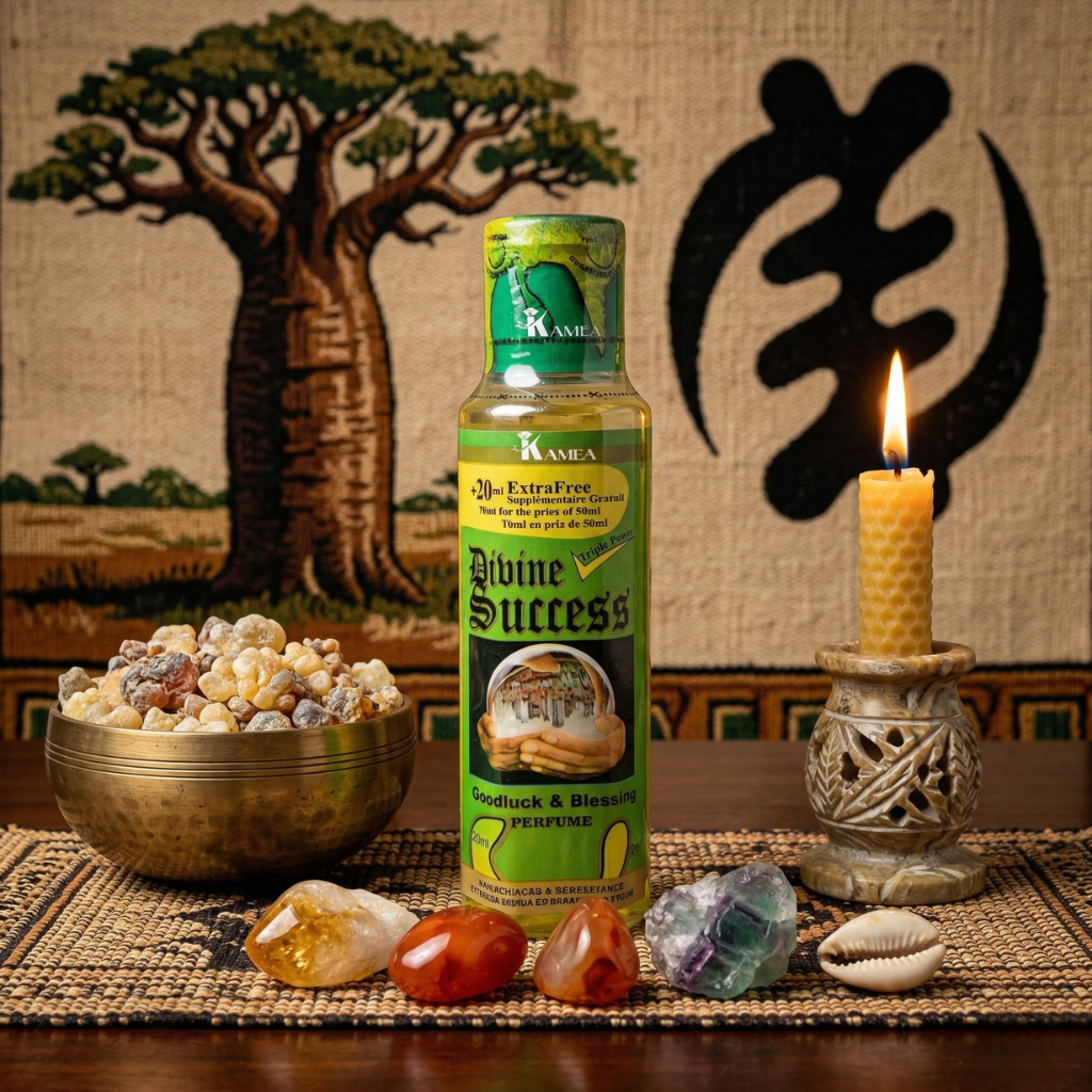 Divine Success Perfume - Elevation & Good Luck Vibe - Traditional Ritual Origin