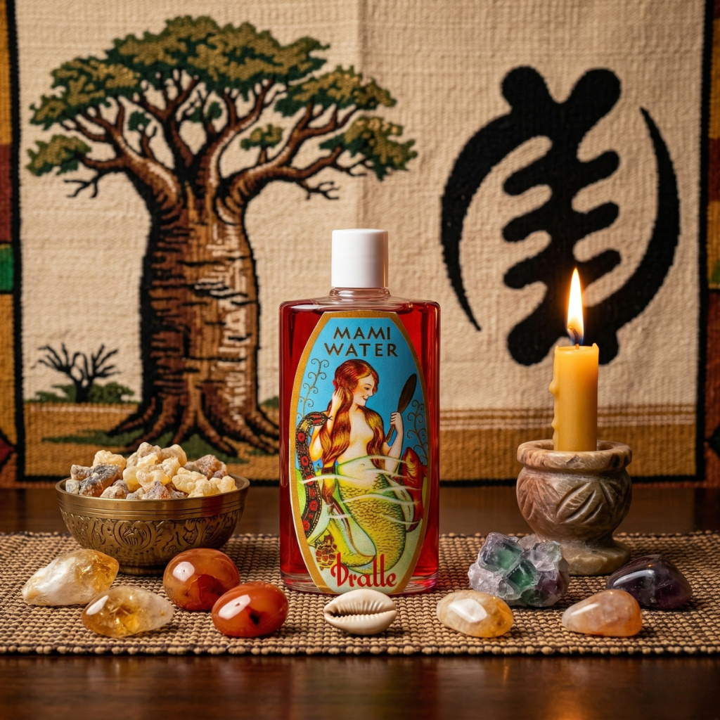 Mami Water Perfume - Divine Magnetism & Fluid Abundance - Traditional Ritual Origin