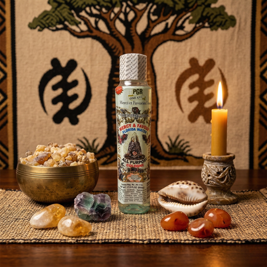 Mercy & Favour Florida Water – Divine Alignment & Grace – Traditional Ritual Origin