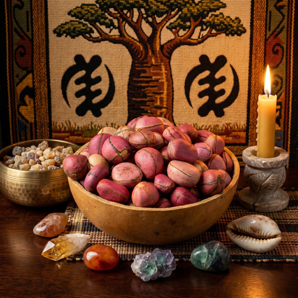 Premium Kola Nut (Obi Abata) - Divination & Ancestral Connection - Authentic West African Origin