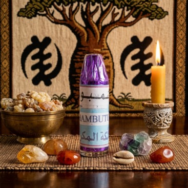Shambutu Spiritual Perfume - Ancestral Peace & Alcohol-Free Purity - Traditional Ritual Origin
